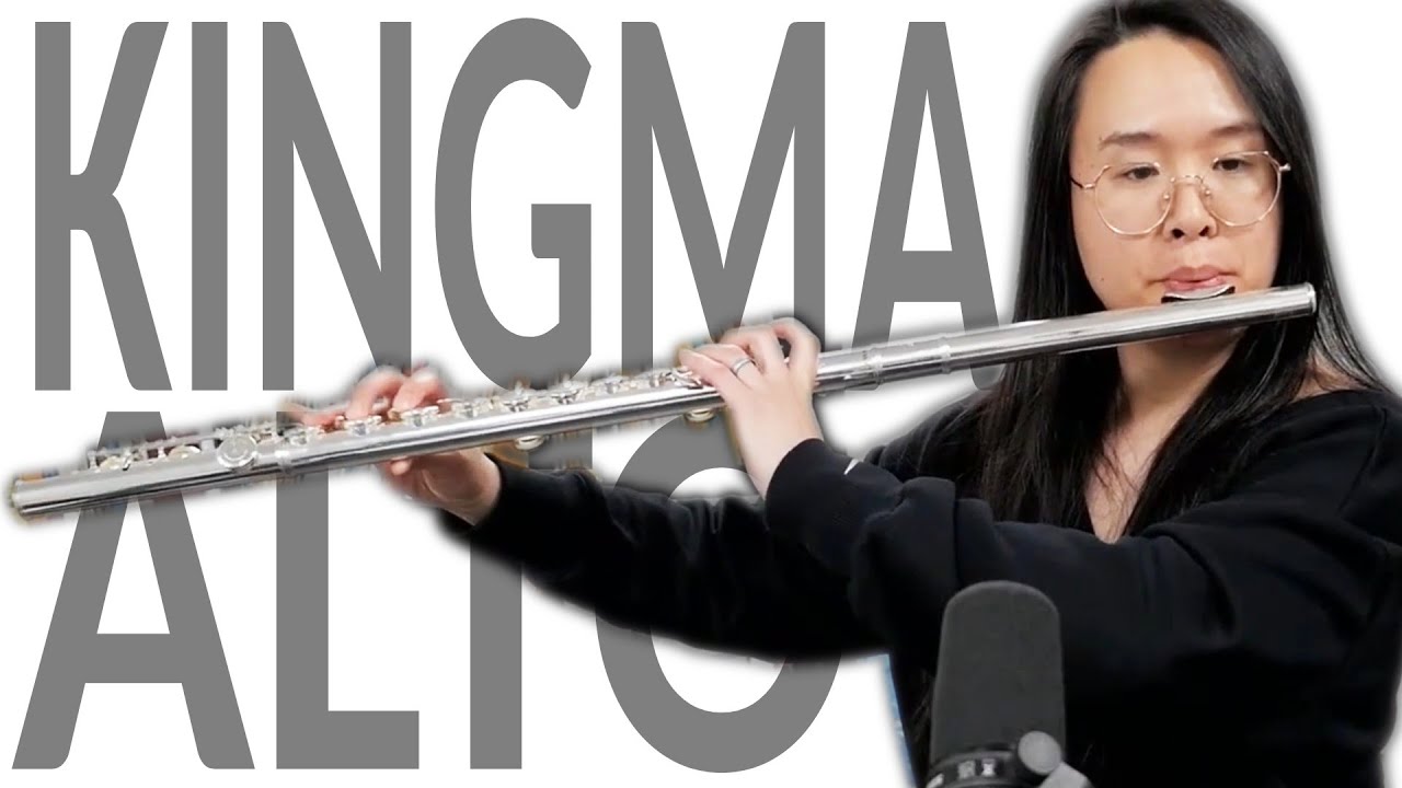 Kingma Alto Flute | Unique light design!