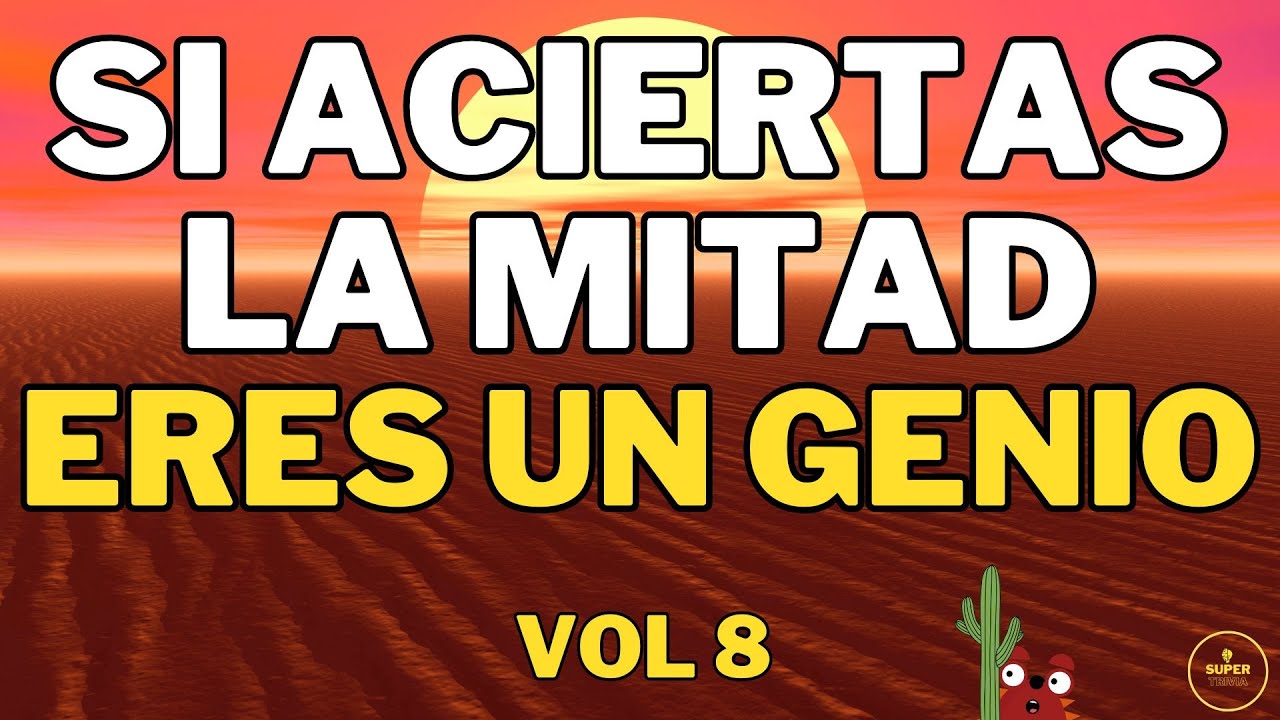 40 Preguntas de Cultura General DIFÍCILES Y SIN OPCIONES 🤓🧠🌍 #examen #test #quiz #tecnologia #cine