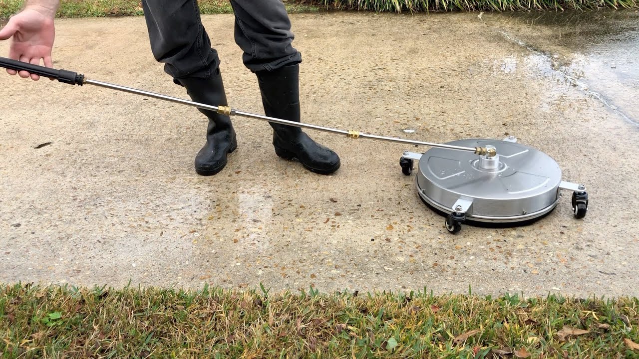 Edou flat surface cleaner demo