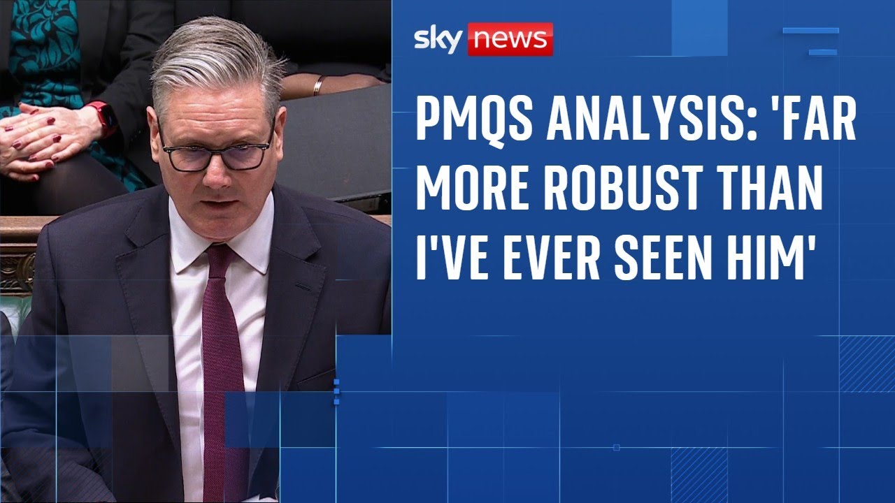Starmer 'far more robust' over Trump than ever before | Beth Rigby on PMQs