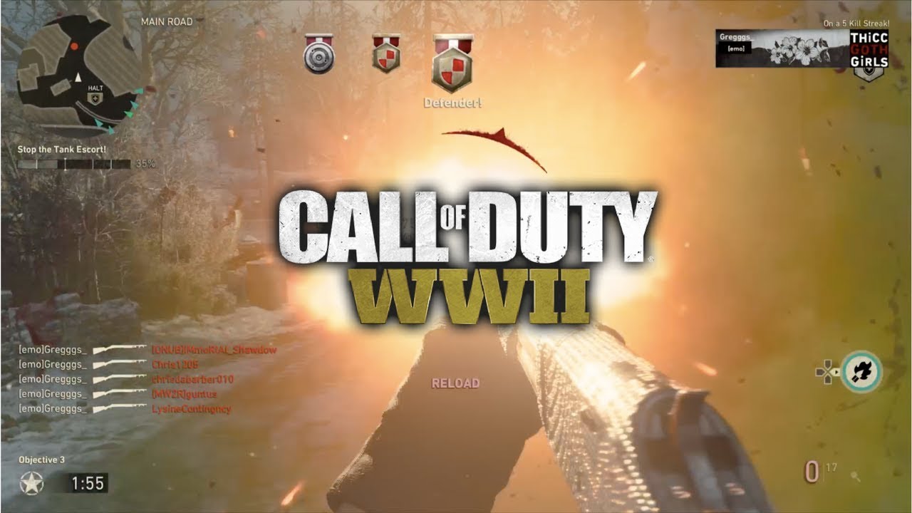 9v9 WAR! | CoD WWII