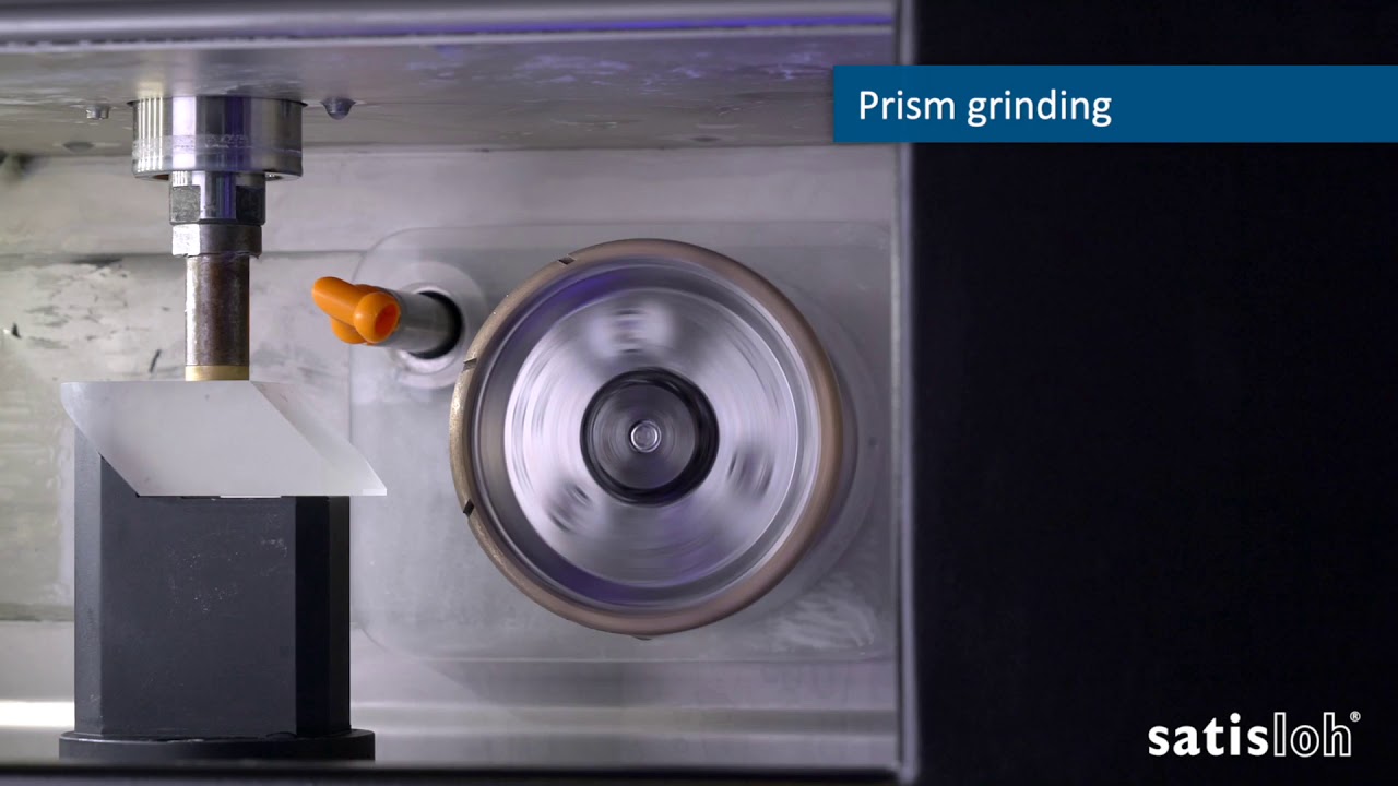 Satisloh PR-150: Highly precise grinding of surfaces & radii of prisms