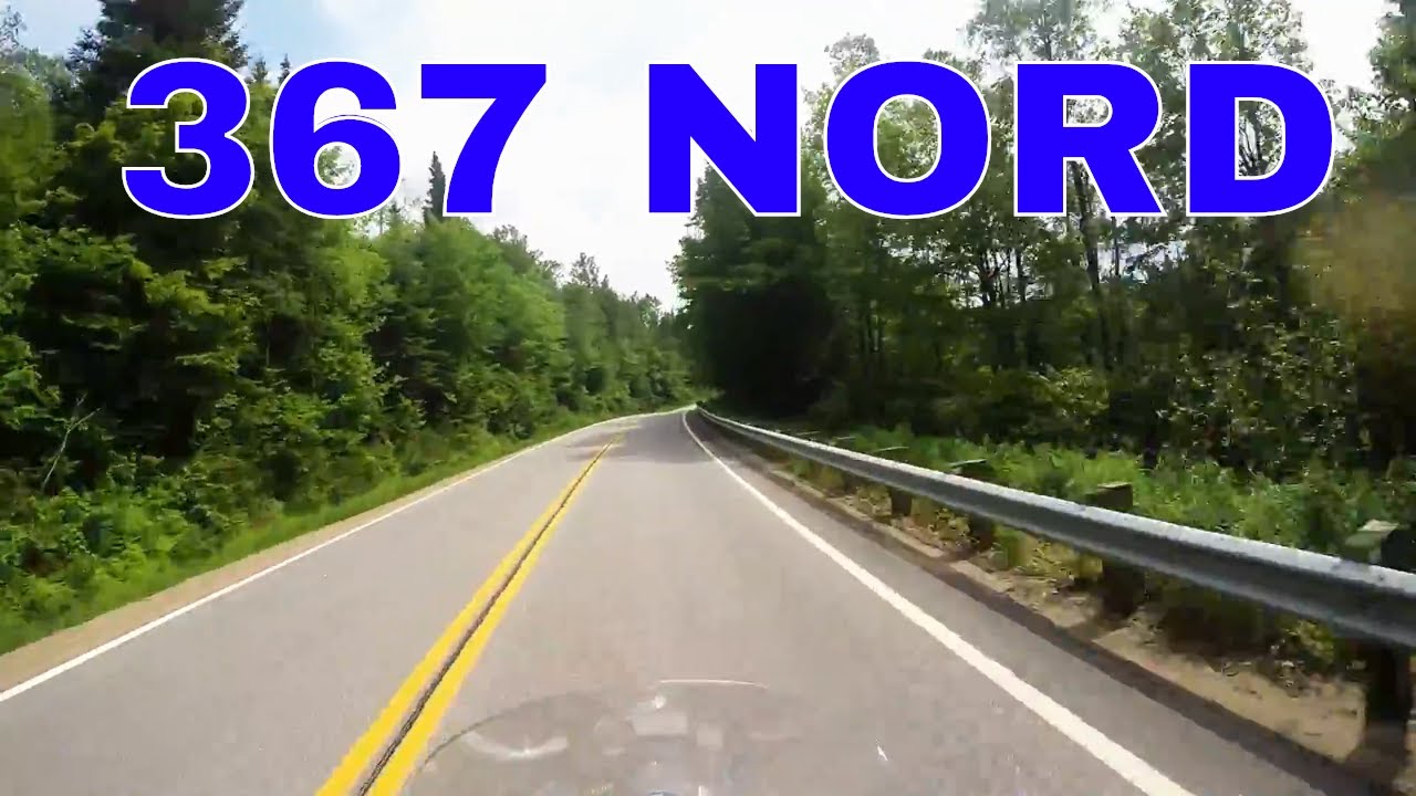 Les plus belles routes moto du Québec: 367 Nord - Rivière à Pierre - Mautauban-les-Mines