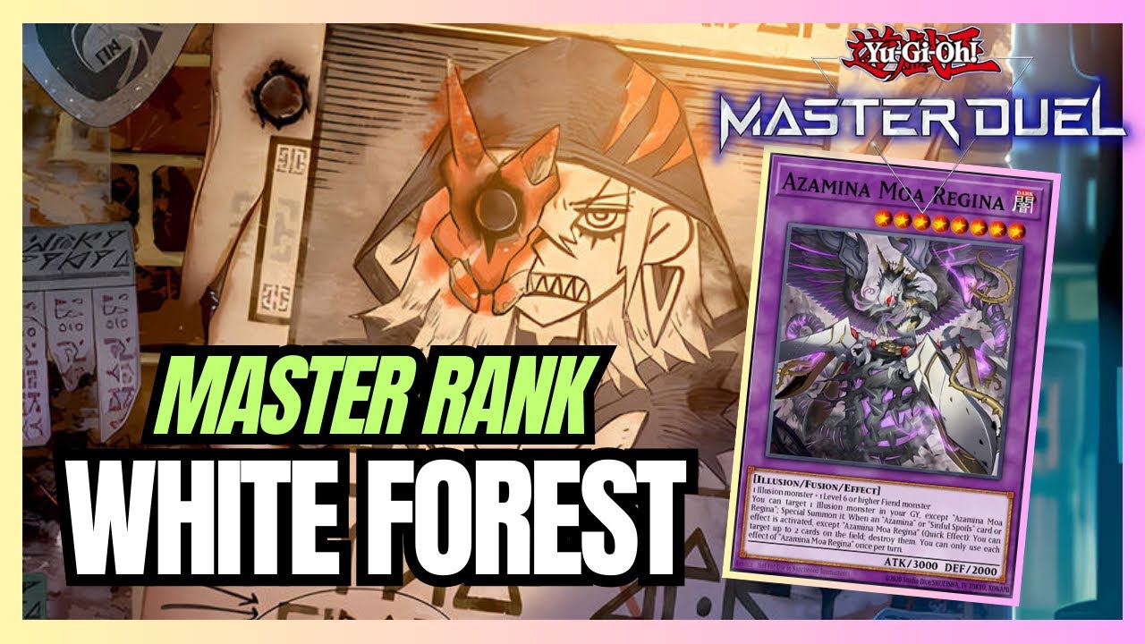 Master Rank with White Forest Azamina Fiendsmith - Season 47 Ranked Duels [Yu-Gi-Oh! Master Duel]