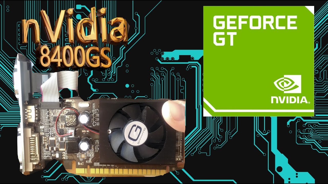 Nvidia 8400GS - Офисная затычка за 500р