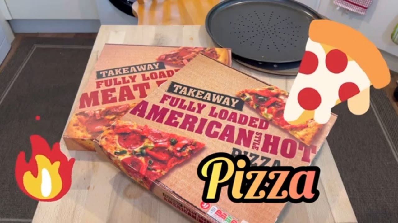 American Hot Sainsbury’s Takeaway Frozen Pizza