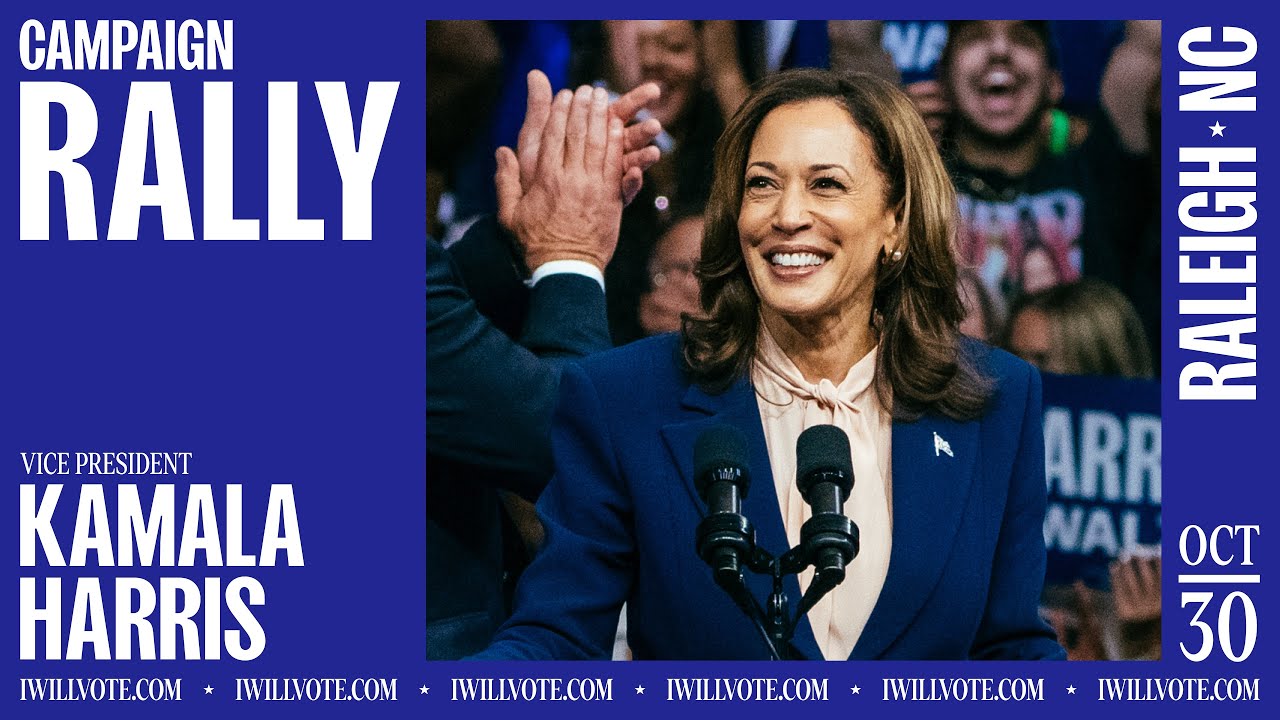 Rally in Raleigh, NC with Vice President Kamala Harris