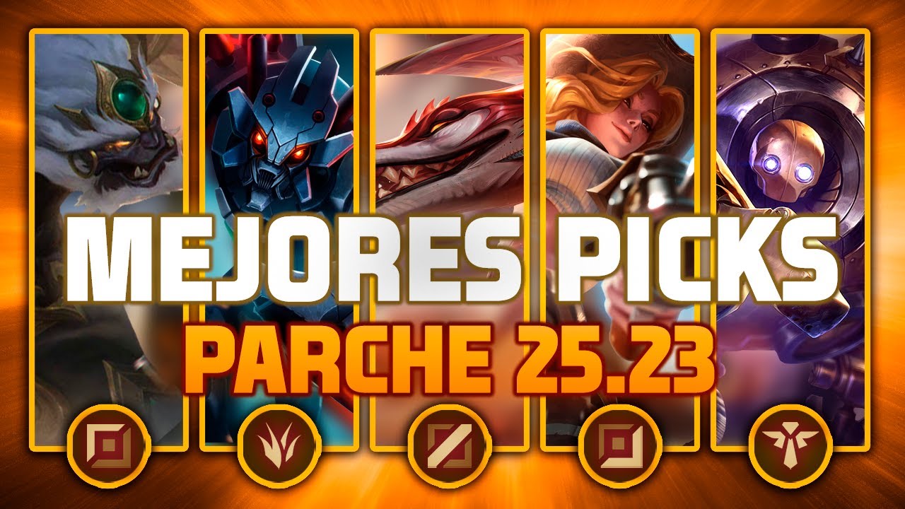 Los Mejores Campeones para Carrear en el Parche 25.23 - League of Legends