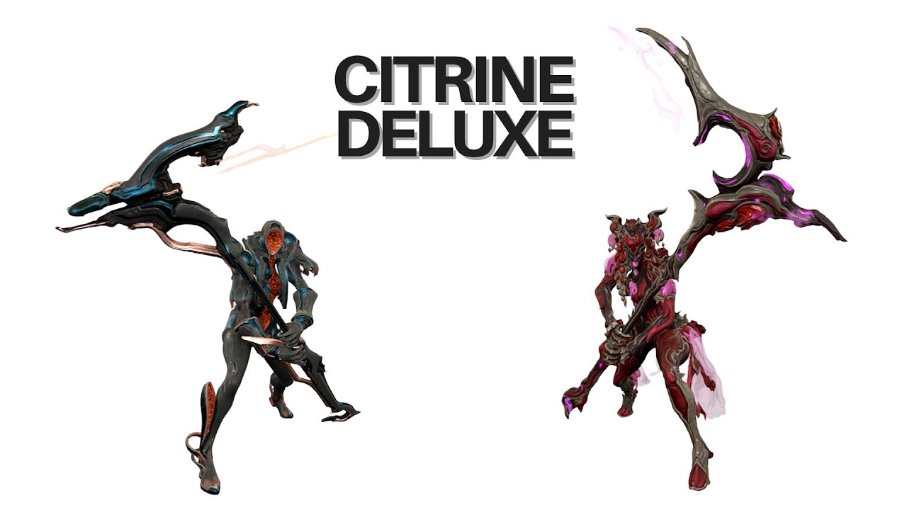 Warframe - Citrine Deluxe Skin - Showcase & Comparison