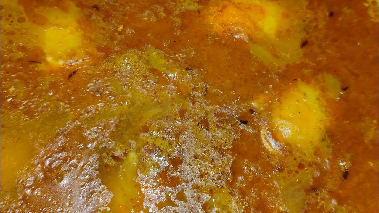 টেলটেলে ডিম তরকারি আলু গুঁড়ি করে একবার বানিয়ে খেয়ে দেখুন কি যে অপূর্ব খেতে হবে 