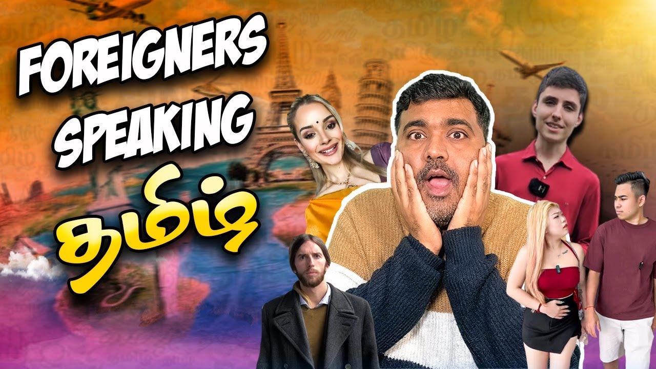 Russian Boy Speaking Tamil என்னமா தமிழ் பேசுறான்யா | Kichdy