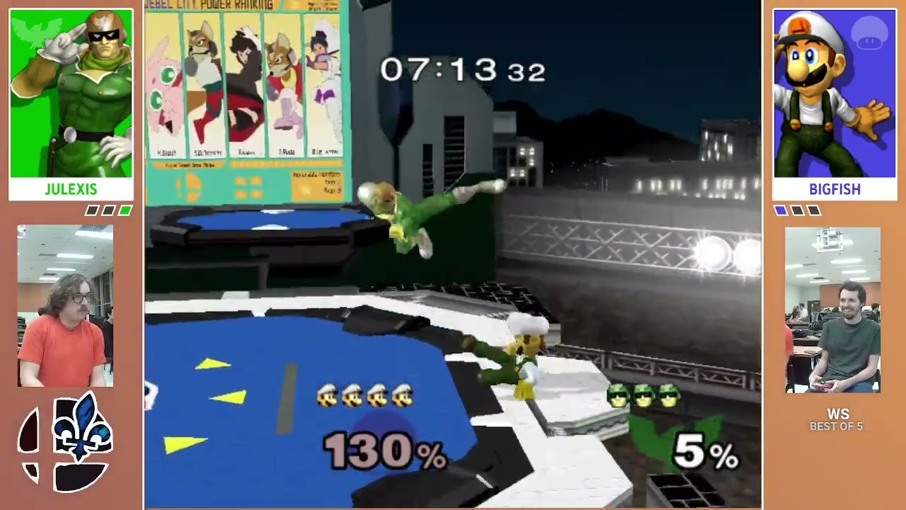 UL Weekly #235 - Bigfish (Luigi) vs Julexis (Captain Falcon) | WS |
