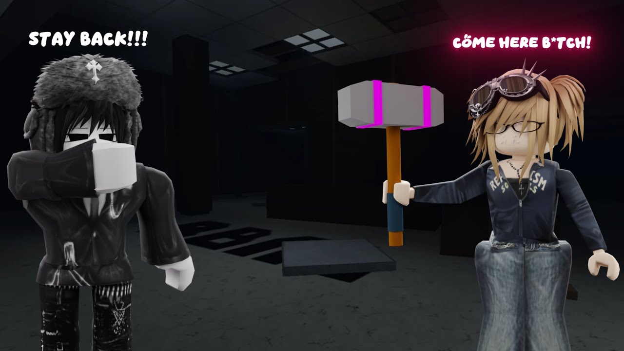 Playing Flee the facility with my best friend *very chaotic*