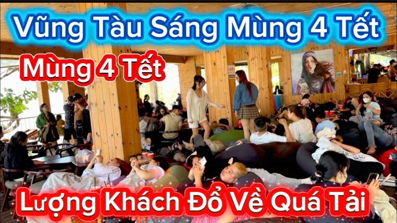 1212. Vũng Tàu Sáng Mùng 4 Tết 2026 Lượng Khách Đỗ Về Vũng Tàu Quá Tải