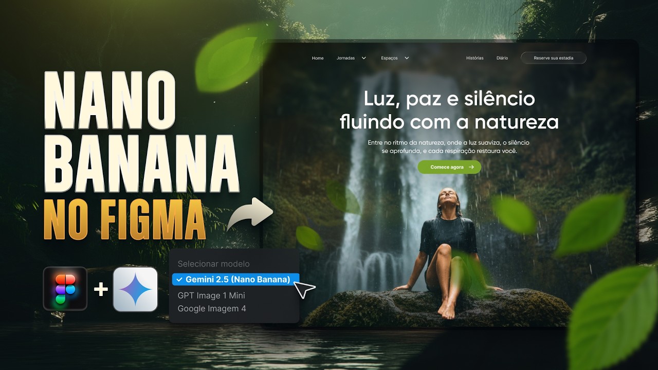 🤯 Criei um SITE INSANO usando só a IA do Figma!