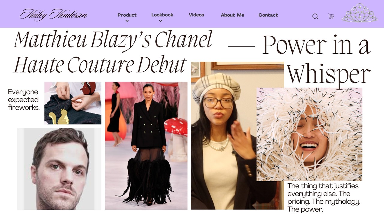 The Chanel Whisper: Matthieu Blazy’s Couture Power Move