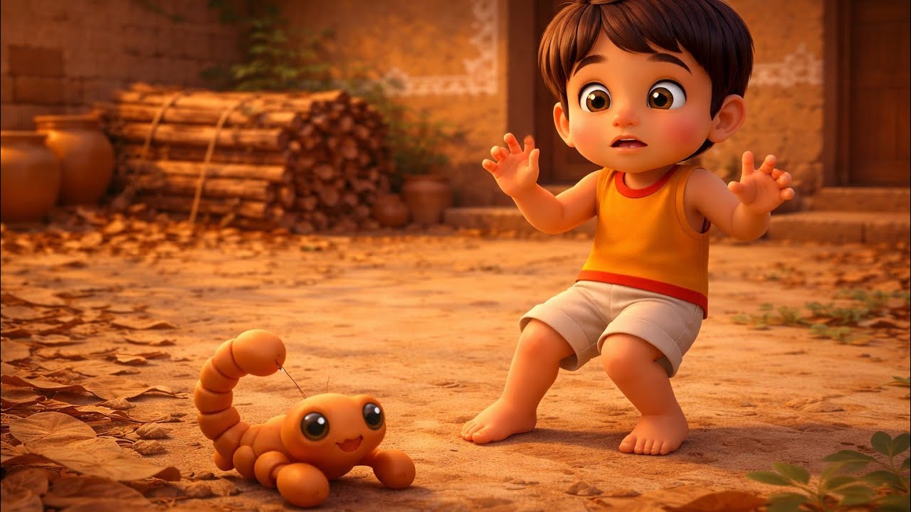 बिल्लू और प्यारा बिच्छू 🦂 | डर और हिम्मत की कहानी | Hindi Cartoon Moral Story 3D