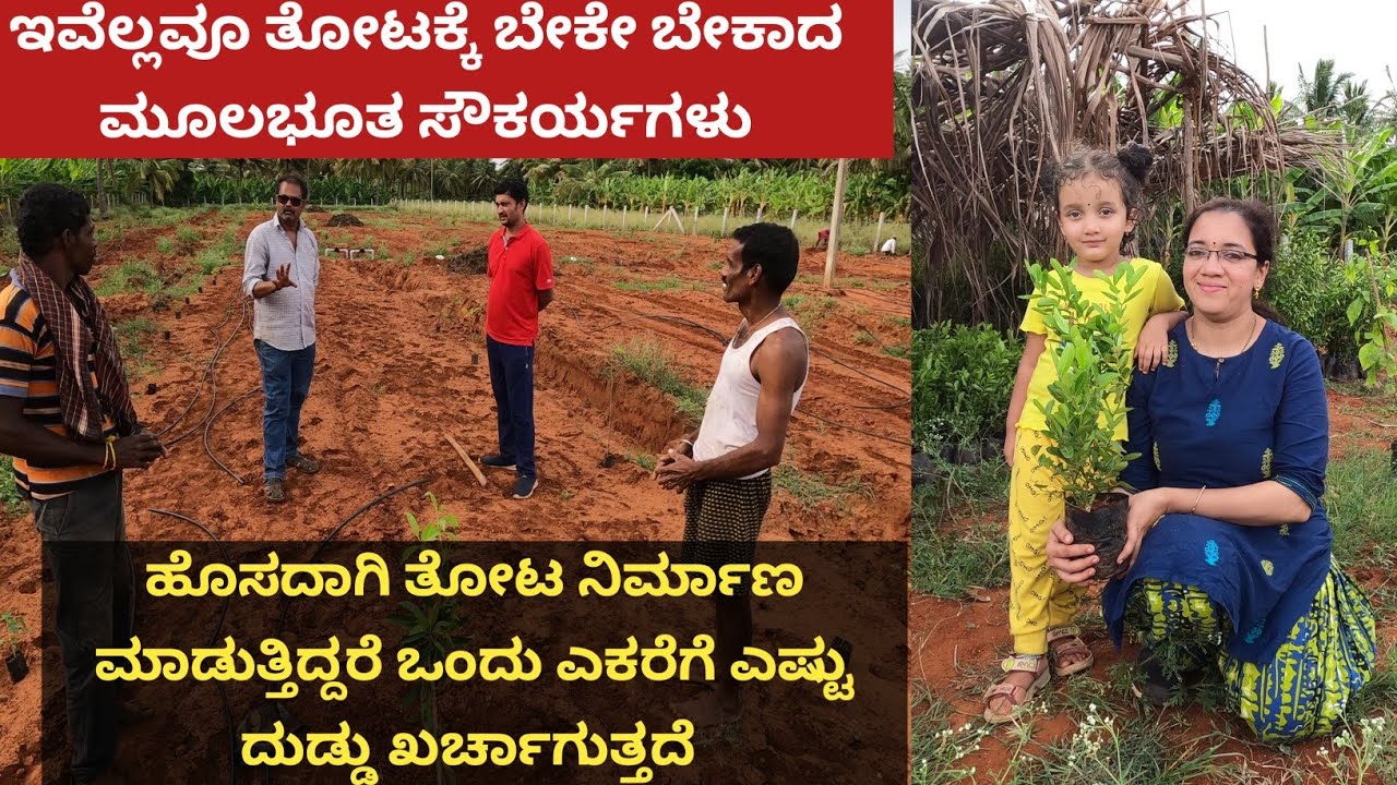 ಹೊಸದಾಗಿ ತೋಟ ನಿರ್ಮಾಣ ಮಾಡಬೇಕು ಎನ್ನುವವರು...ಯಾವ ರೀತಿ ಸಿದ್ಧತೆಗಳನ್ನು ಮಾಡಿಕೊಳ್ಳಬೇಕು ಎಷ್ಟೆಲ್ಲಾ ಗೊಂದಲಗಳು ತಲೆಯ