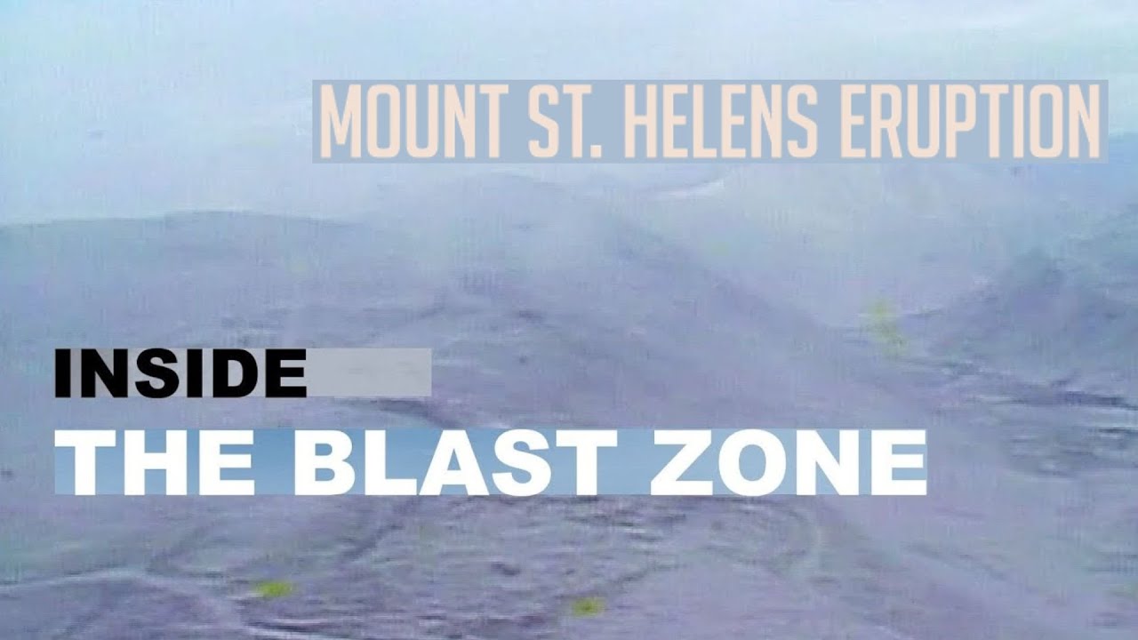 Raw video: Mount St. Helens aerials inside the blast zone