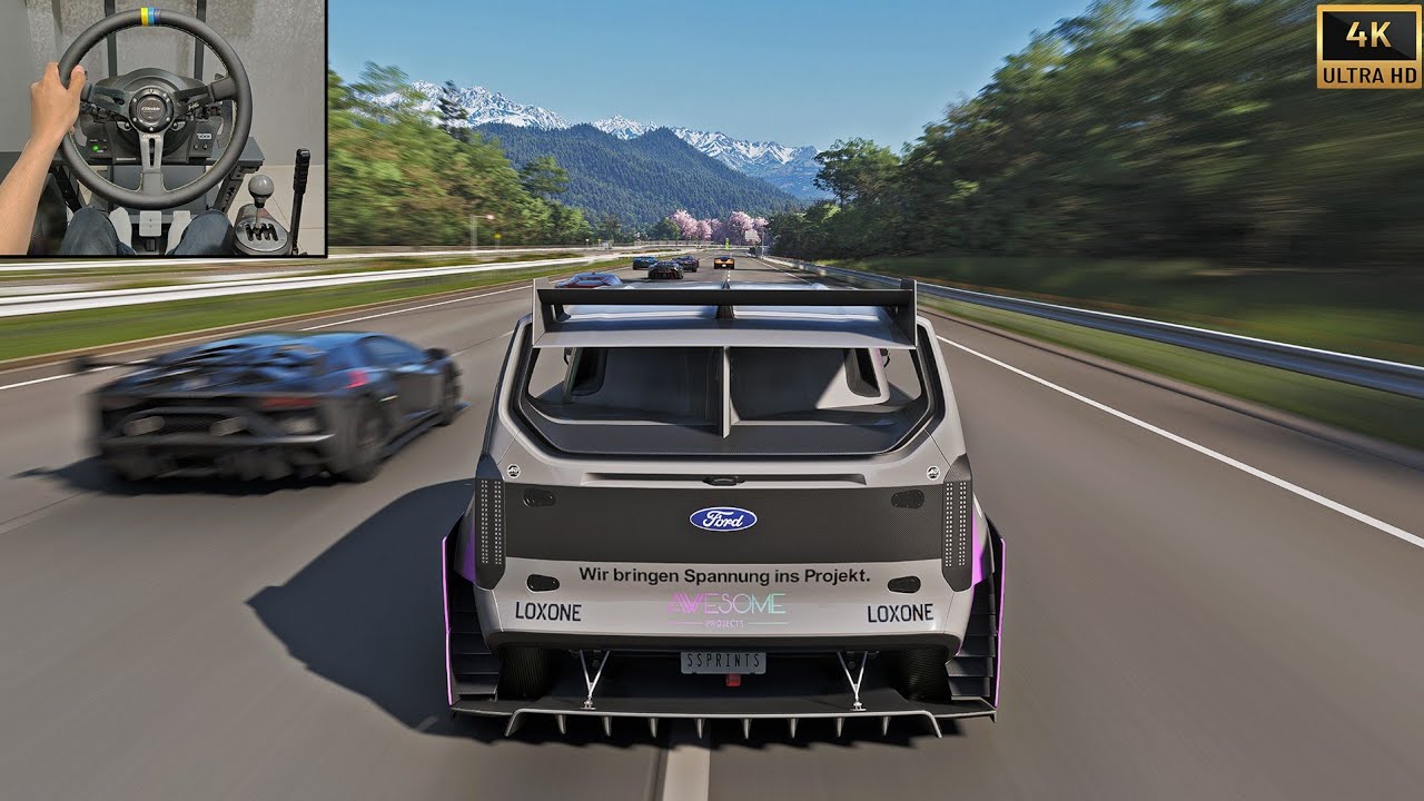 1880HP Supervan 4 VS Hypercars! | Forza Horizon 6 Steering Wheel