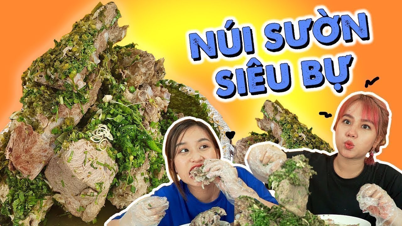 Ăn hết núi sườn SIÊU CAY KHỔNG LỒ - BỤNG KHÔNG ĐÁY