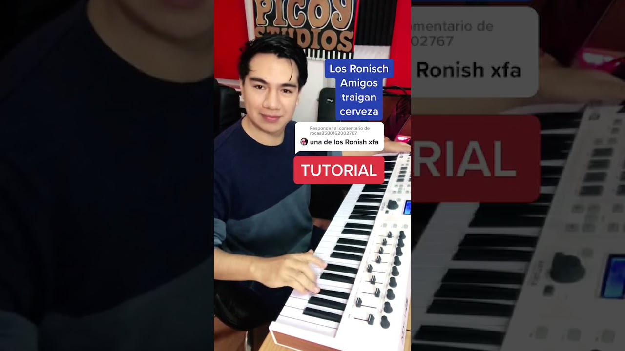 Los Ronisch - Amigos Traigan Cerveza - TUTORIAL