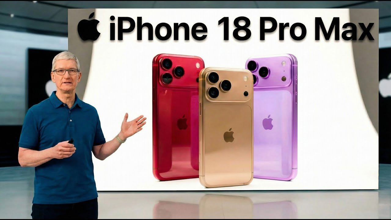 iPhone 18 Pro Max LEAKED: 6 Major Changes & No Black?!