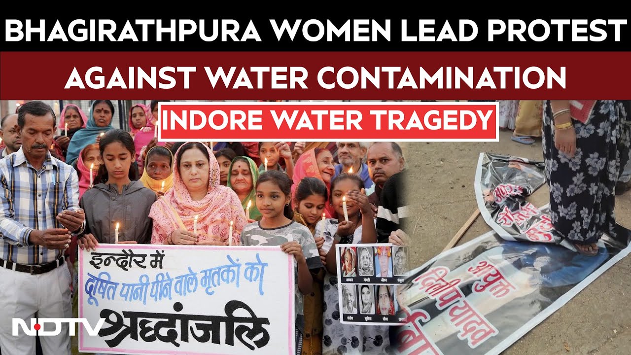 Indore Water Tragedy | Bhagirathpura Women On The Roads Over Contaminated Water