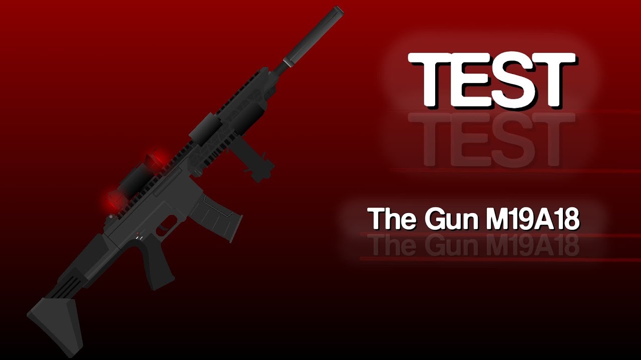 Weapon test | M19A18 Weapon for Apocalypse Z Series StickNodes | VG-D5 virus.