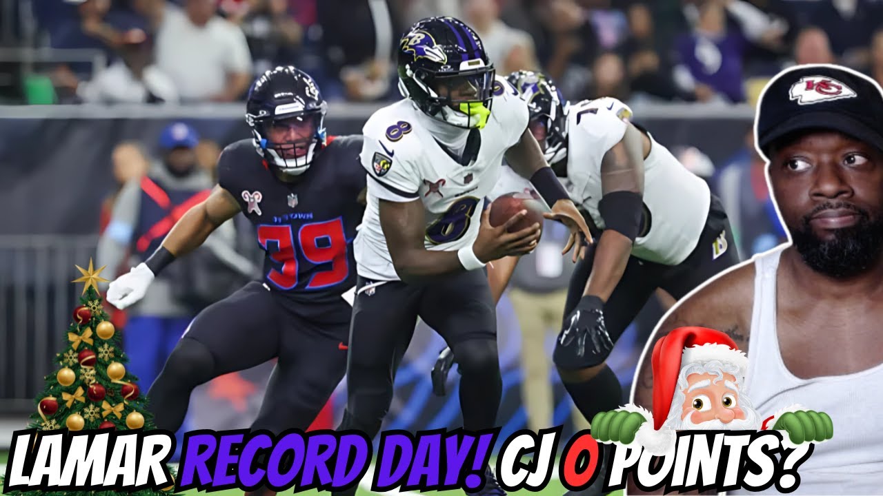 CHIEFS FAN REACTS TO! Baltimore Ravens vs. Houston Texans Game Highlights!
