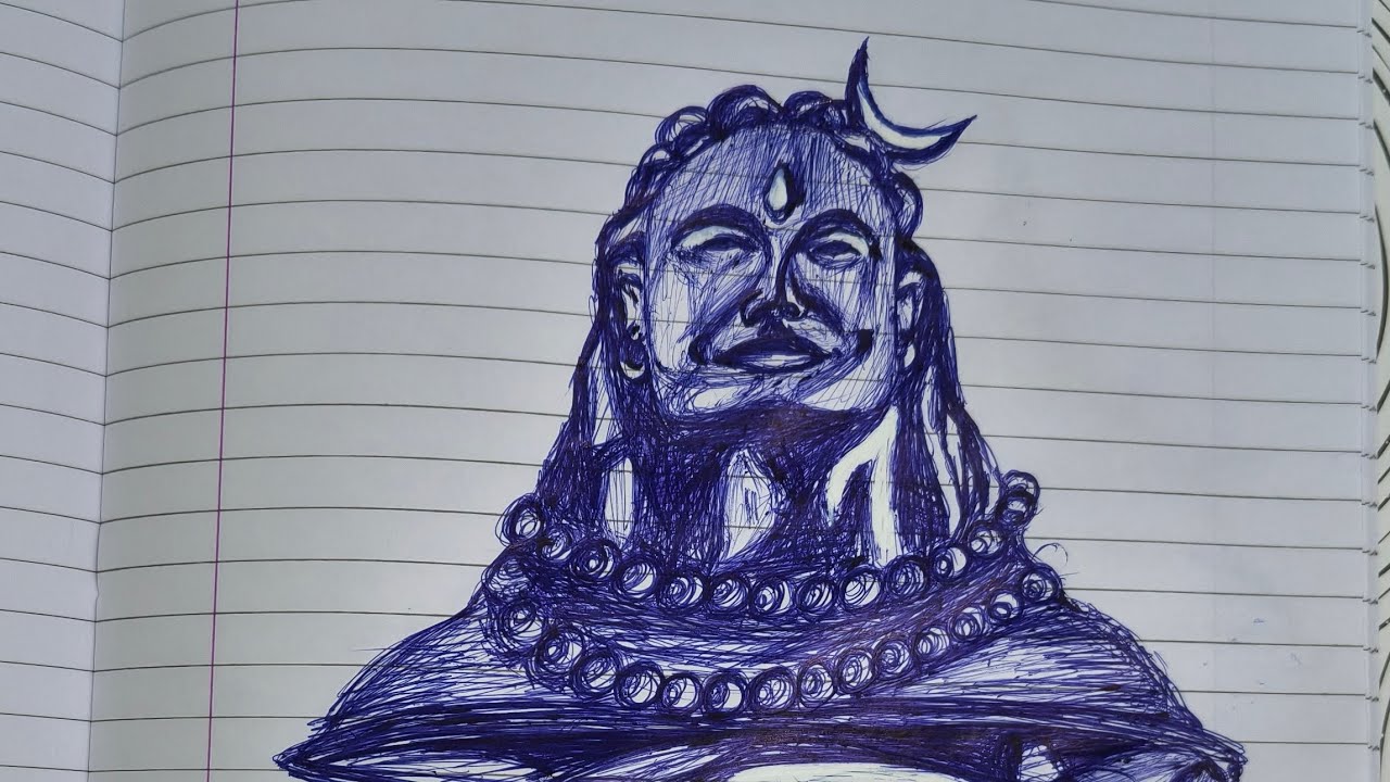 Wait for the finale look.... Don't blink #art #viral #sketch #mahadev #sketchful #shorts #youtube 