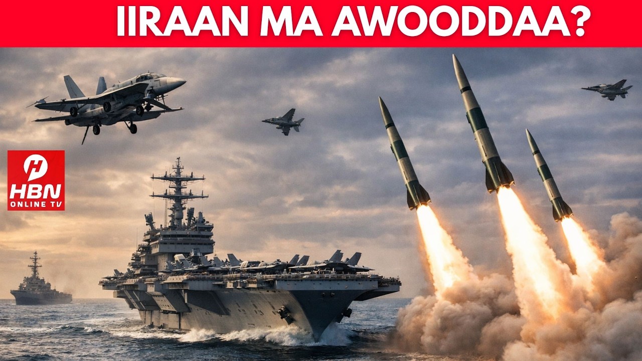 IIRAAN MA AWOODDAA INAY DAJISO MARAAKIIBTA DAGAALKA MAREYKANKA? + WARARKII U DAMBEEYAY CAALAMKA