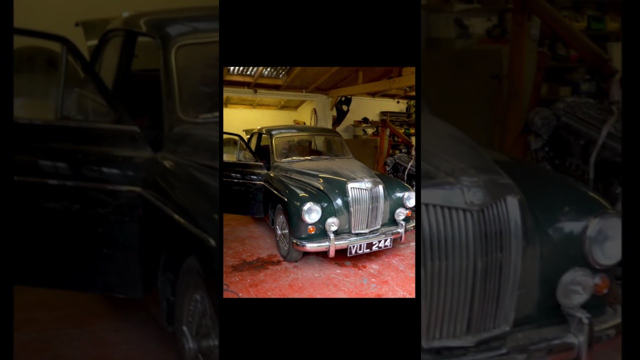 First drive since 1995! Modified MG Magnette #tastyclassics