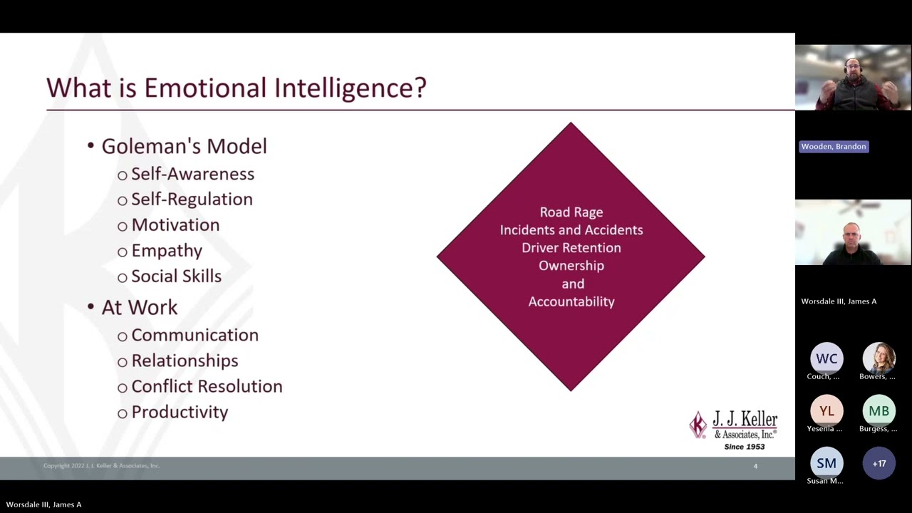 Drive Smarter: Emotional Intelligence Behind the Wheel | Driver Training Town Hall (January 2026)