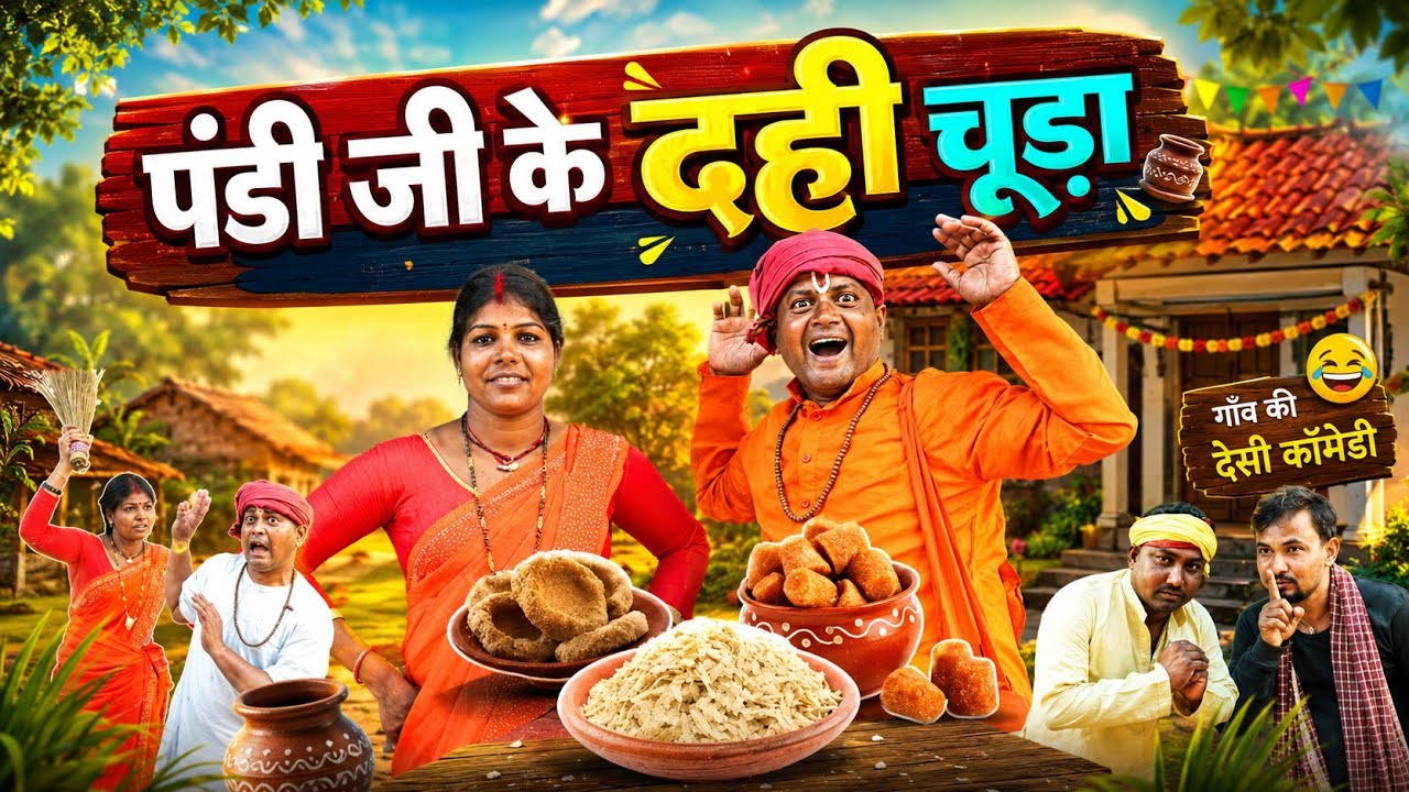 Pandi Ji Ke Dahi Chooda || vishwanath comedy || Khortha Comedy || Jharkhandi Comedy Video