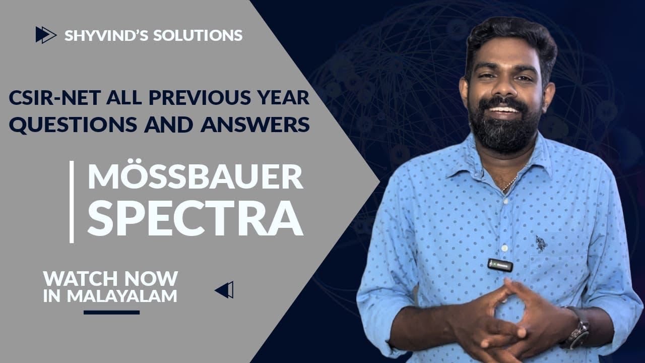 MOSSBAUER SPECTRA COMPLETE  THEORY AND APPLICATION - IN MALAYALAM