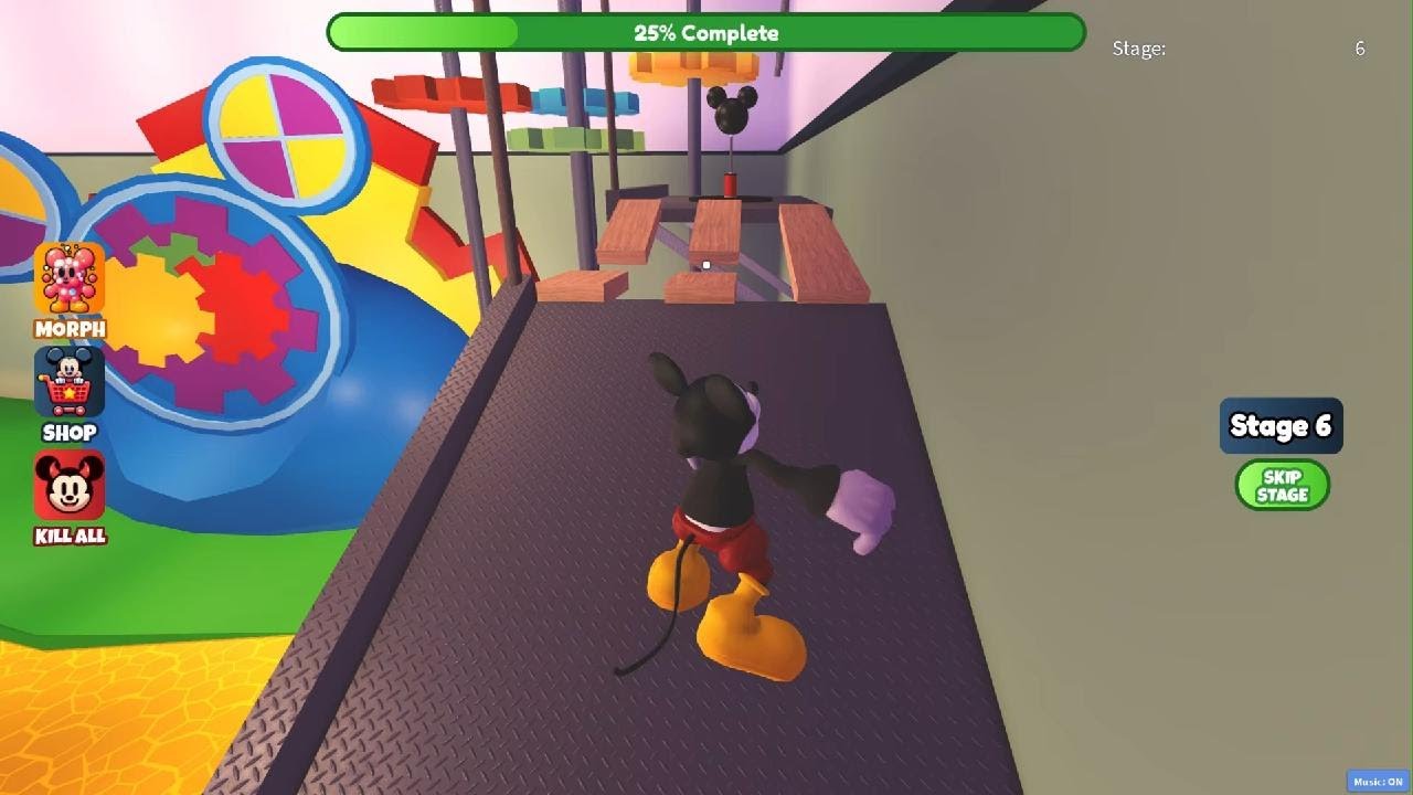 Mickey mouse plays Clubhouse obby | PART 2 |