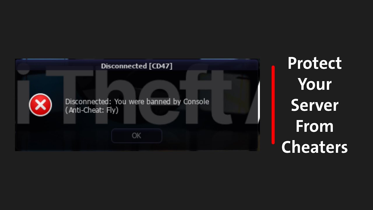 [MTA:SA] مود حمايه للسيرفرات من الهاكات | Protect Servers From Cheaters 🔥