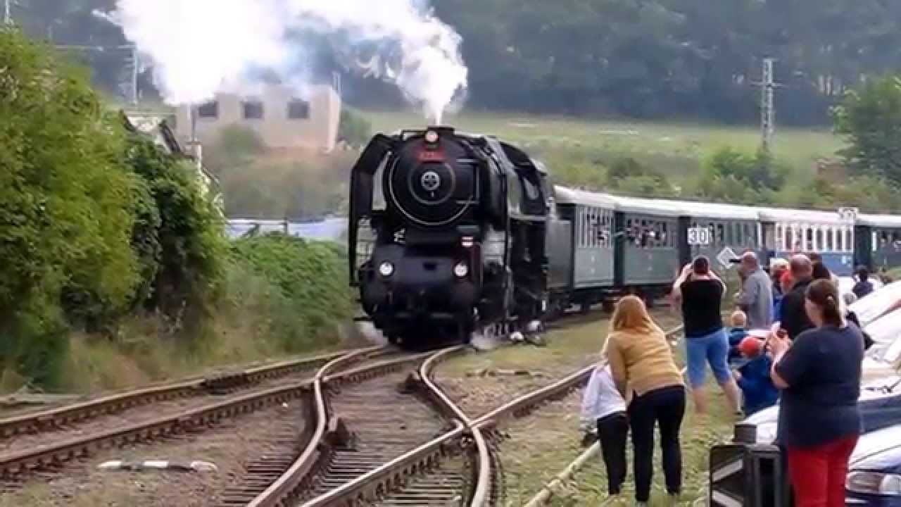 parní vlak z Brna do Oslavan, 12.9.2015