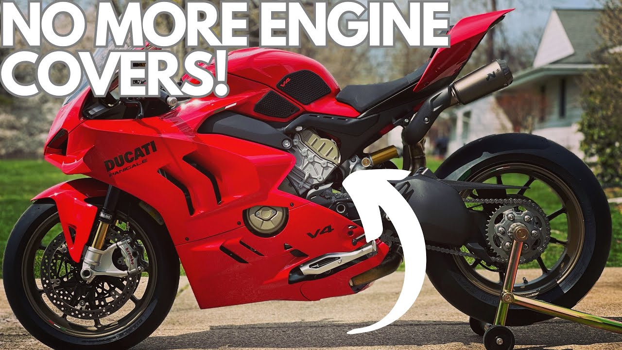 Removing the WORST looking part of my Panigale V4