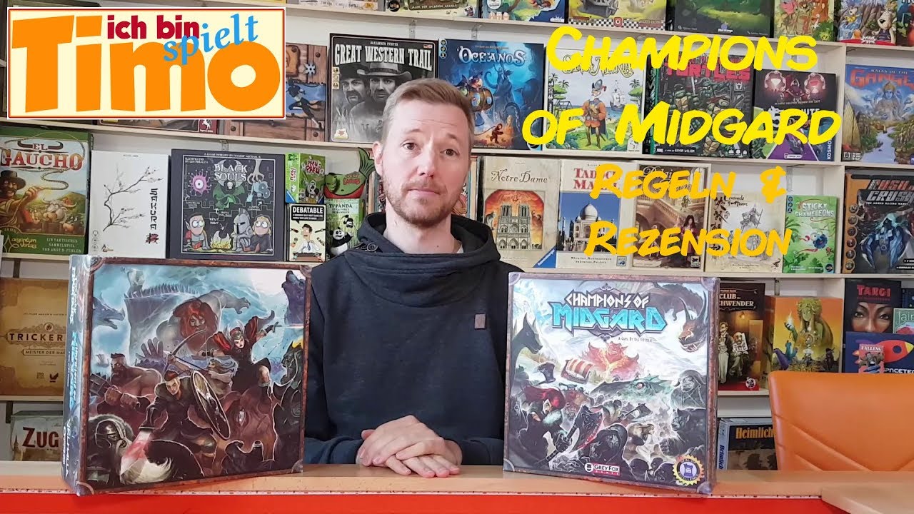 Champions of Midgard Rezension deutsch [Timo spielt]