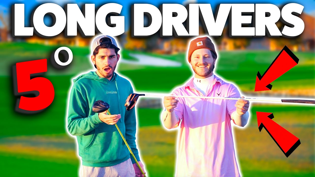 Golfing With World Long Drive Drivers | 5° & XXX Stiff