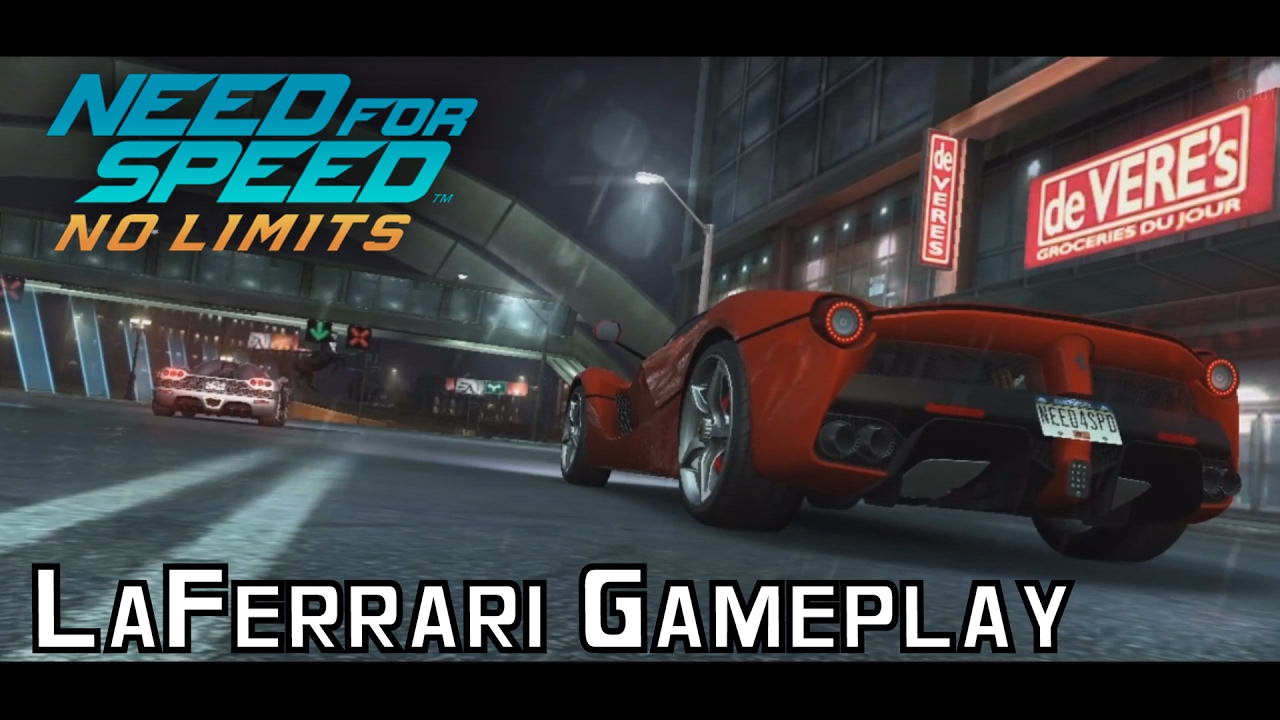 NFS No Limits | Ferrari LaFerrari - Gameplay
