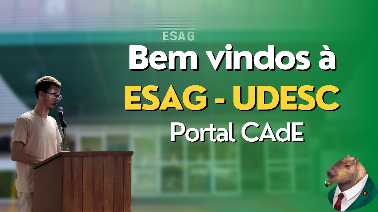 Bem-vindos &agrave; ESAG - Apresentando o Campus da UDESC