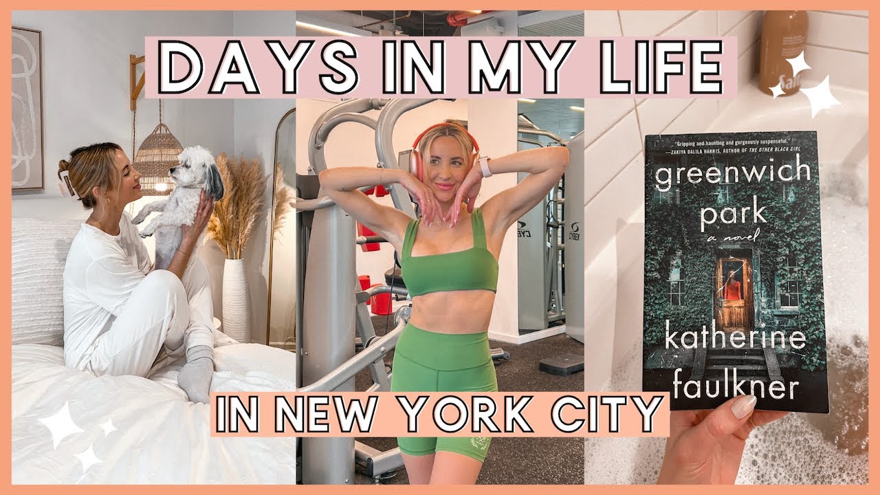 [NYC VLOG] Дни из моей жизни в Нью-Йорке: фитнес, йога, рецепты и мини-воскресная перезагрузка!