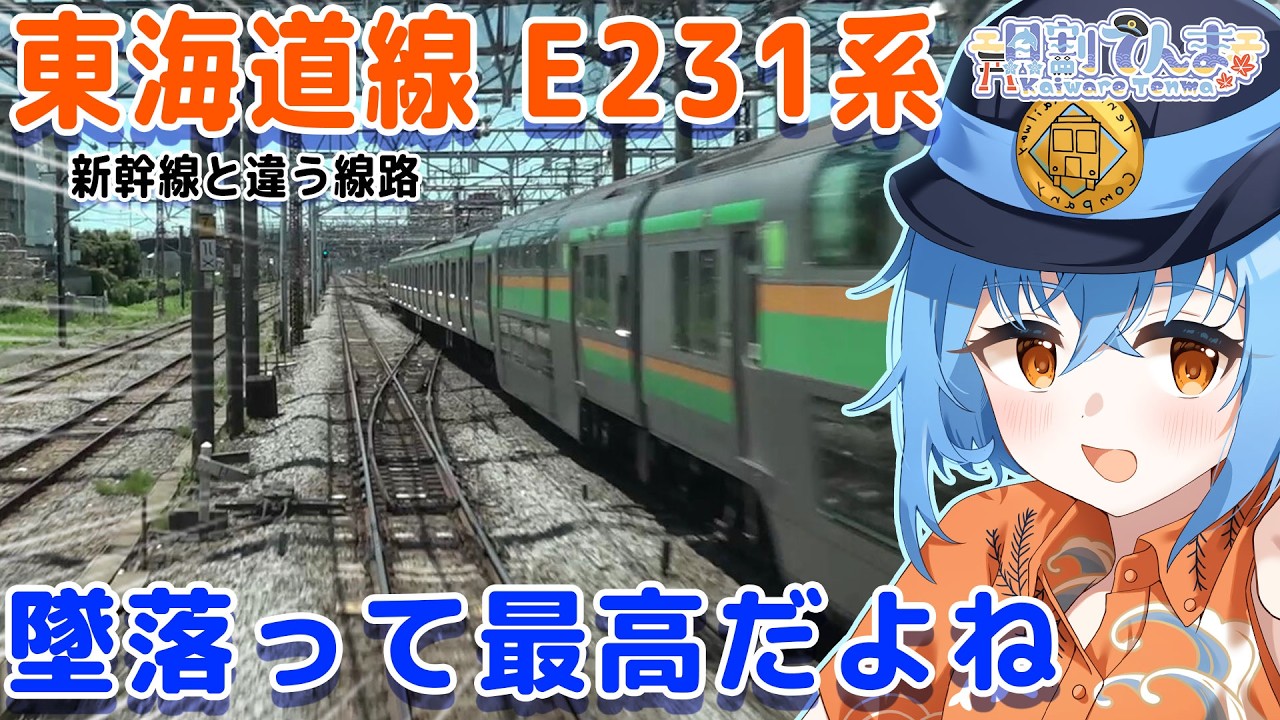【墜落音最高】オレンジの会社の言う新幹線の別路線の意味を理解したい。【東海道線】　#jr東日本トレインシミュレータ #jrets #jreasttrainsimulator
