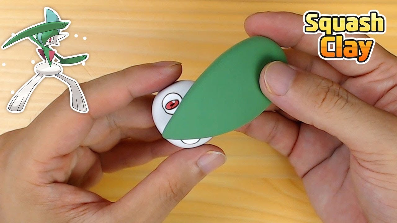 Pokémon Clay Art: Gallade Psychic/Fighting Pokémon!