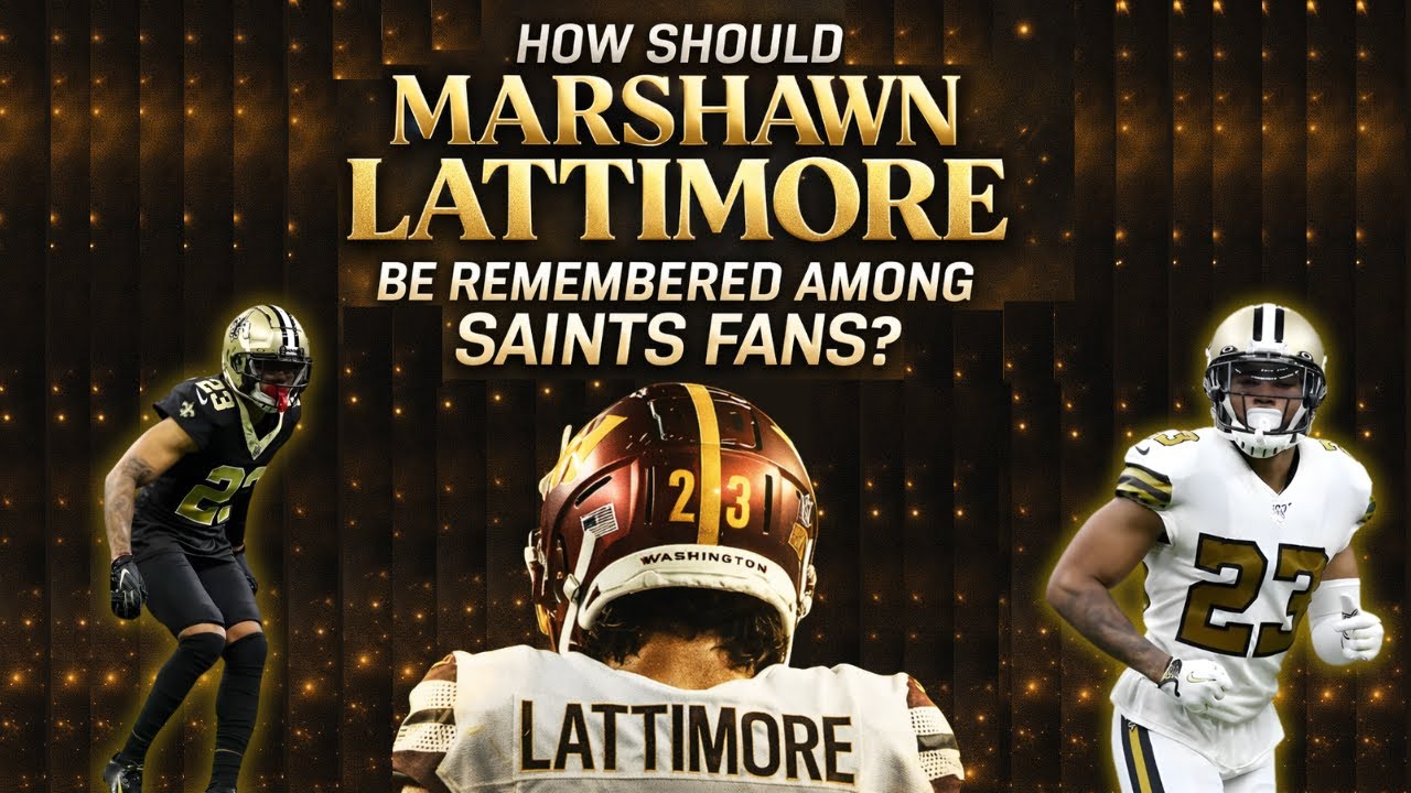 Is Marshawn Lattimore the Greatest Saints Cornerback Ever? | The State of the Saints Podcast