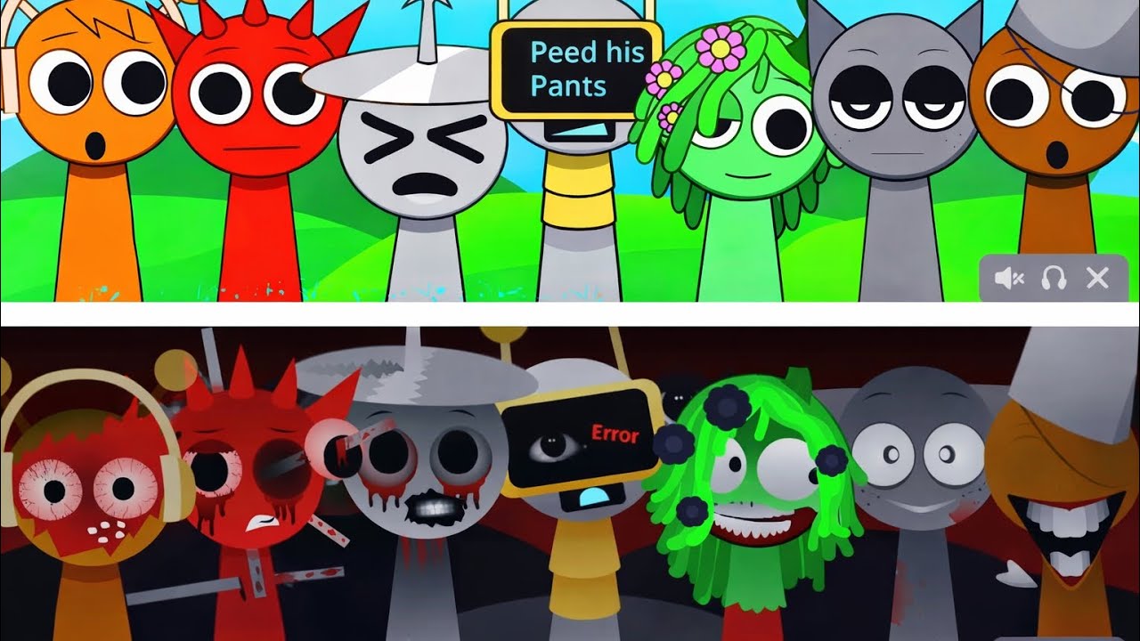 Old Sprunki vs New Sprunki 😱