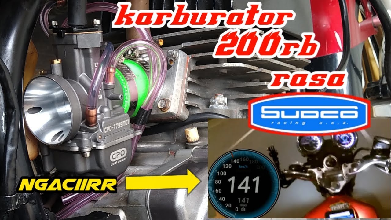Top speed rx king Tembus 141kpj //Tes Karburator PWK CPO 34 di Rx King